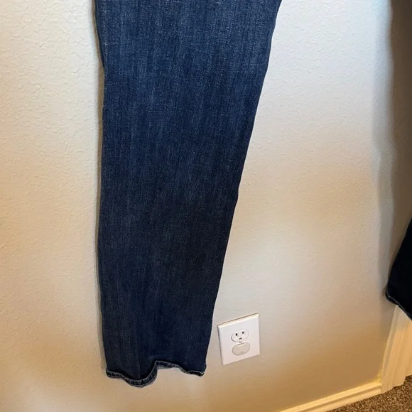 Embroidered miss me boot cut Blue Jeans - Picture 4 of 7